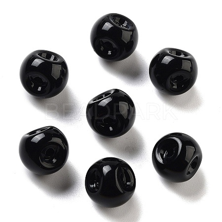 Acrylic Beads X-OACR-U005-08A-1