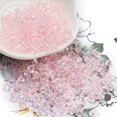 6/0 Inside Colours Fringe Glass Seed Beads X1-SEED-A034-03F-1