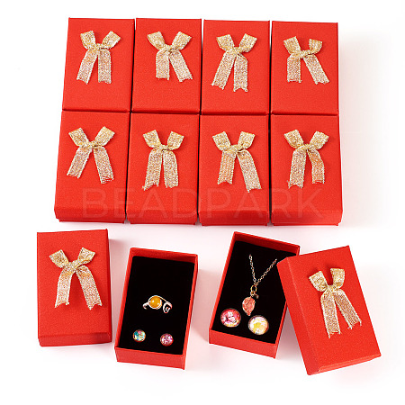 Cardboard Glitter Powder Jewelry Set Packaging Boxes CON-TAC0008-08C-1