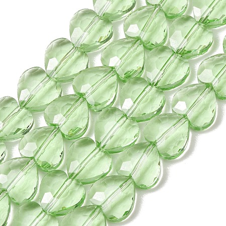 Transparent Glass Beads Strands GL-CBA7A17-03A-06-1