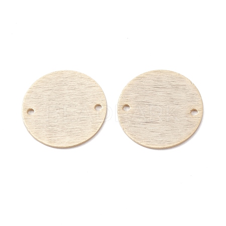 Brass Link Connectors KK-K253-09F-01G-1
