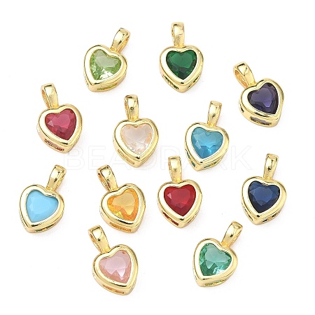Glass Pendants KK-P348-04G-1