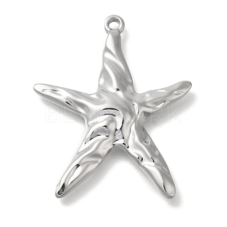 Ocean Theme Anti-Tarnish 304 Stainless Steel Pendants STAS-Z092-06P-01-1