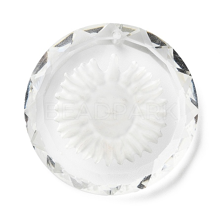 Transparent Glass Pendants X-GLAA-Q090-03-1