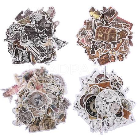 240Pcs Women/Clock/Car Sealing Stickers DIY-SZ0004-02-1