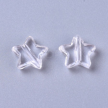 Transparent Acrylic Beads LS-SACR-WH0002-07K-1