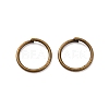 Brass Saw Cut Open Jump Rings KK-G514-01L-AB-1