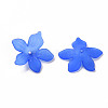 Frosted Acrylic Bead Caps X-MACR-S371-05A-751-2
