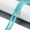 Natural Amazonite Beads Strands G-F778-A03-02-2