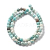 Natural Magnesite Beads Strands G-L555-02B-02-2