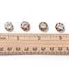 Alloy Rhinestone European Beads CPDL-H999-14-3