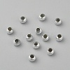 Plating Plastic Acrylic Round Beads PACR-L003-3mm-S-7