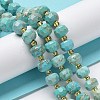 Natural Howlite Beads Strands G-E604-D01-A-2