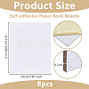 Self-adhesive Paper Book Boards DIY-WH0671-044B-2
