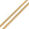Round Beads Lariat Necklace for Girl Women NJEW-JN03709-5