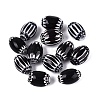 Handmade Millefiori Glass Barrel Beads LA-N002-05B-1