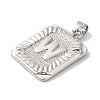 Rack Plating Brass Pendants KK-B092-42P-W-2