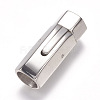 304 Stainless Steel Bayonet Clasps STAS-O114-044D-P-2