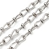 304 Stainless Steel Infinity Link Chains CHS-S012-07P-1