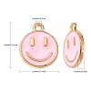 Alloy Enamel Charms LS-ENAM-S121-165F-RS-3