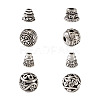 Kissitty Tibetan Style Alloy Guru Bead Sets PALLOY-KS0002-07AS-2