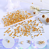 SOFPLATE 2000Pcs 2 Colors Brass Crimp Beads KK-SP0001-83-4