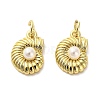 ABS Imitation Pearl Charms KK-M324-16G-1