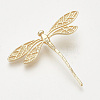 Brass Pendants KK-S343-27G-2