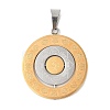 304 Stainless Steel Pendant STAS-U040-07GP-1