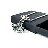 Stainless Steel Goat Hammer Pendant Men's Necklaces FE5422-1