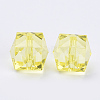 Transparent Acrylic Beads TACR-Q259-8mm-V21-01-2