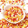 6/0 Opaque Baking Paint Glass Seed Beads X1-SEED-M012-02A-30-2