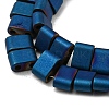 Electroplated Non-magnetic Synthetic Hematite Beads Strands G-C106-B01-07B-3