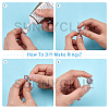 SUNNYCLUE DIY Finger Ring Making Kits DIY-SC0010-95P-6