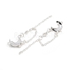 Alloy Crystal Rhinestone Big Pendants AL-CBA8C77-02P-2