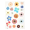 Waterproof Plastic Self Adhesive Stickers DIY-F064-13E-1