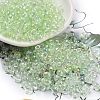 6/0 Inside Colours Fringe Glass Seed Beads X1-SEED-A034-03E-1
