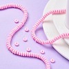 Handmade Polymer Clay Beads Strands X-CLAY-N008-008F-7