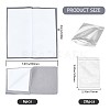 Gorgecraft 6 Sheets 2 Colors 4 Layers Silver Polishing Cloth AJEW-GF0006-81-2