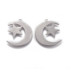 Tarnish Resistant 201 Stainless Steel Pendants STAS-L234-119P-2
