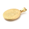 304 Stainless Steel Pendants LS-STAS-K394-04G-05-2