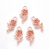 Tibetan Style Alloy Pendants X-PALLOY-WH0054-01RG-1