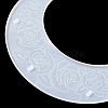 Moon Shape Floating Shelf DIY Silicone Molds Kit DIY-G093-02E-6