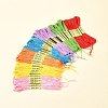 7 Sets 7 Colors Cotton Crochet Threads OCOR-FS0001-02B-10