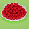 Round Silicone Focal Beads SI-JX0046A-126-3