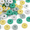 Handmade Polymer Clay Beads Strands CLAY-R089-8mm-T008-2