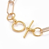 Chain Necklaces NJEW-JN02759-02-3