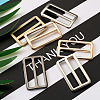 Zinc Alloy Buckles PALLOY-TA0002-17-3