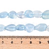 Natural Aquamarine Beads Strands X-G-R445-8x10-36-5