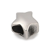 304 Stainless Steel European Beads STAS-G350-08P-2